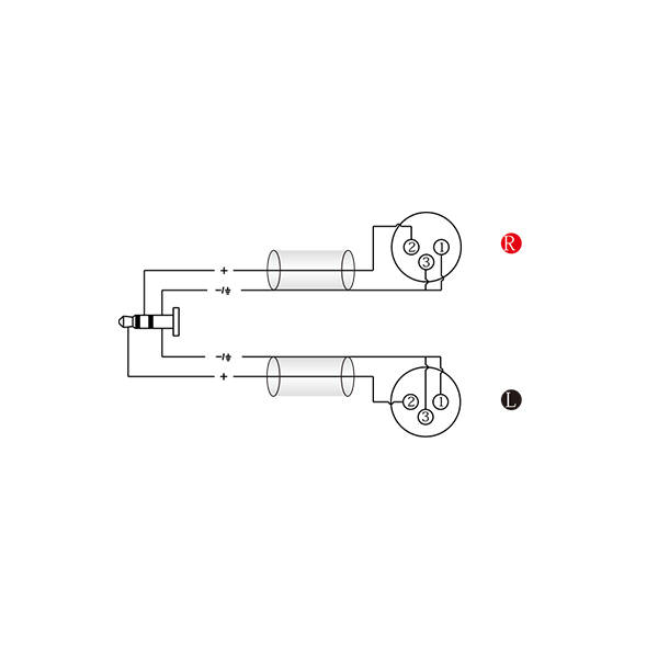 ROXTONE - SMART SERIES SIGNAL LEAD 3.5 M ST  2 XLR M 3M
