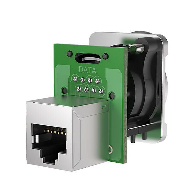 ROXTONE CONNECTOR ETHERCON CHASSIS MOUNT CAT5 SHIELDED