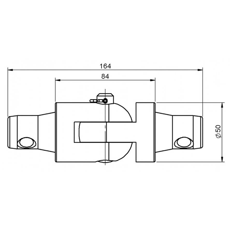 ALUSTAGE QUAD 290 TRUSS BRIDGE PIN