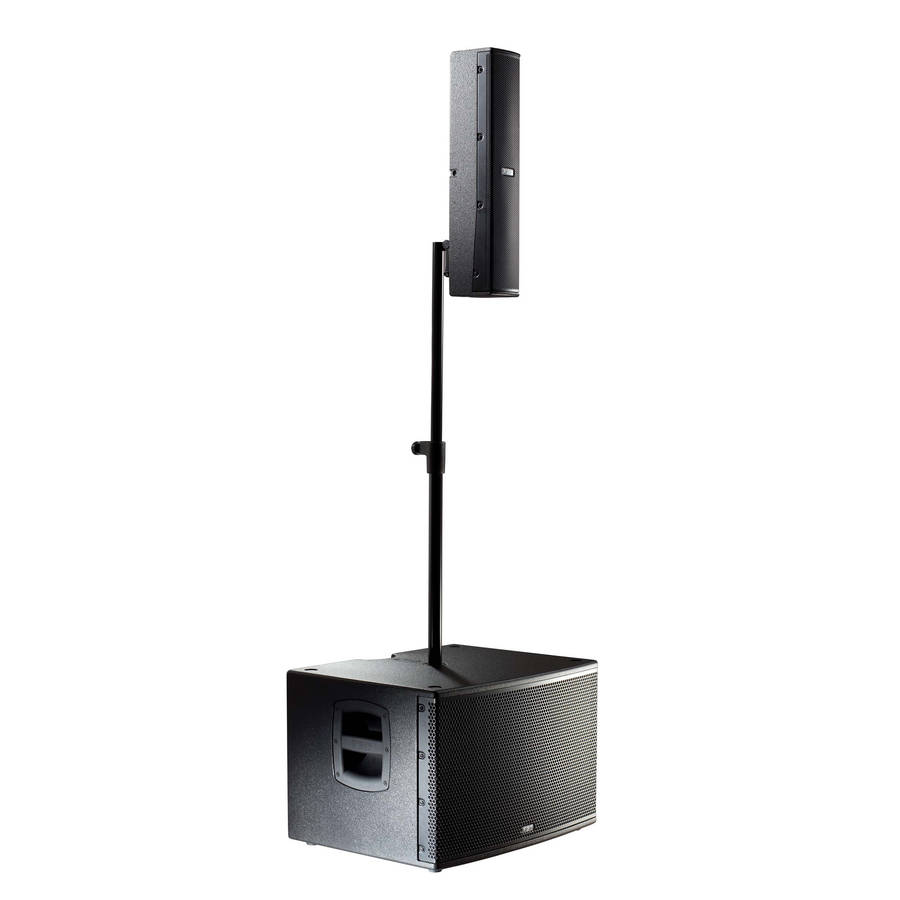 FBT VERTUSCS1000 ACTIVE COLUMN SPEAKER  6X3IN SAT + 12 SUB BLACK 600W + 400W 8 OHM