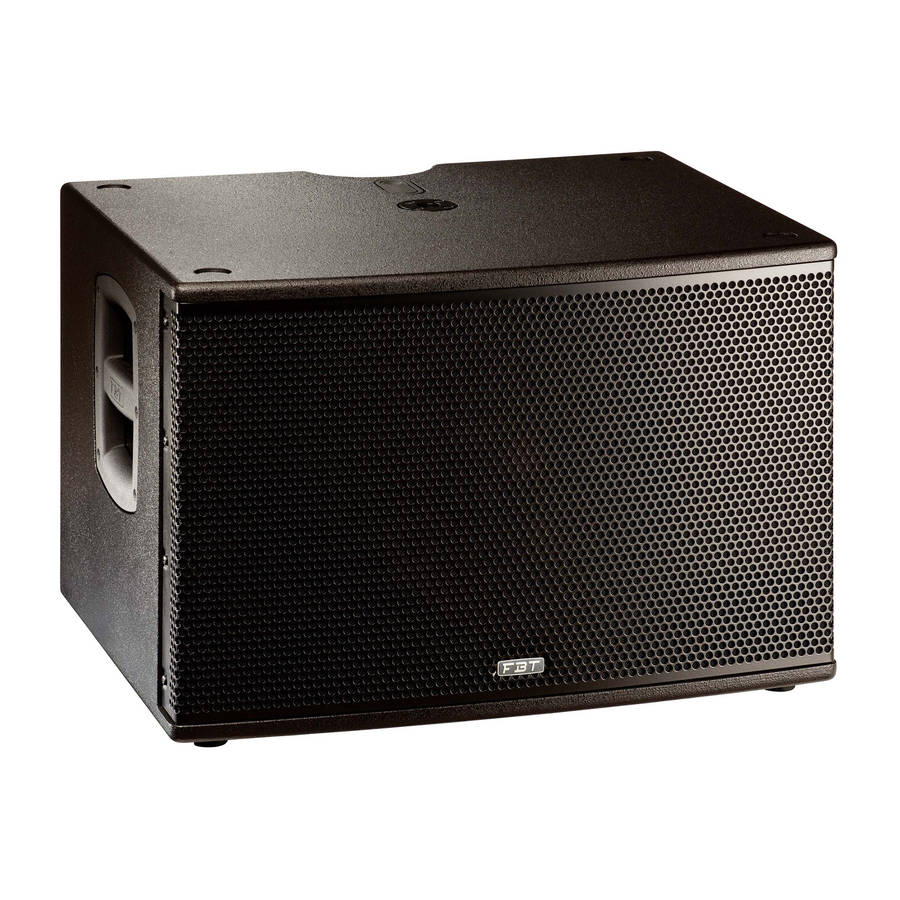 FBT VERTUSCS1000 ACTIVE COLUMN SPEAKER  6X3IN SAT + 12 SUB BLACK 600W + 400W 8 OHM