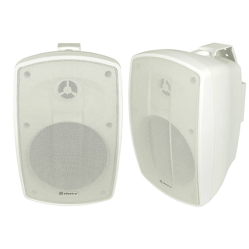 ADASTRA BH5-W PASSIVE WALL MOUNT SPEAKER 5IN WHITE 50W 8 OHM IP44 PAIR