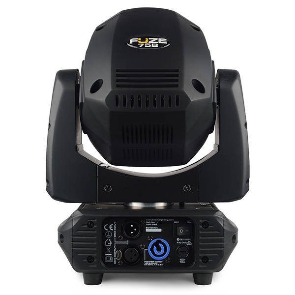 BEAMZ FUZE75B BEAM 75W LED MOVING HEAD SET 2 PIECES IN FLIGHTCASE
