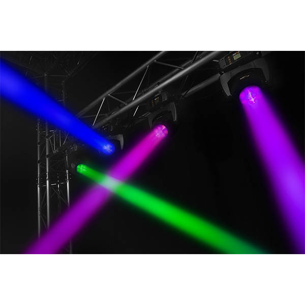BEAMZ FUZE75B BEAM 75W LED MOVING HEAD SET 2 PIECES IN FLIGHTCASE