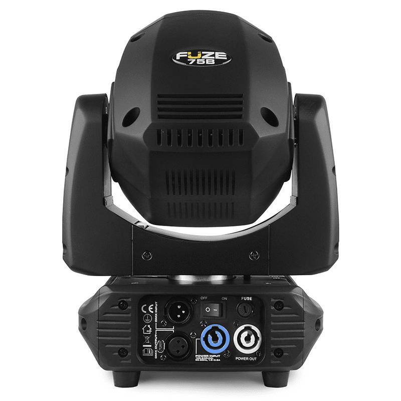 BEAMZ FUZE75B BEAM 75W LED MOVING HEAD SET 2 PIECES IN FLIGHTCASE