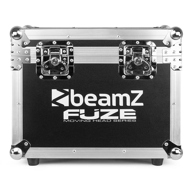 BEAMZ FUZE75B BEAM 75W LED MOVING HEAD SET 2 PIECES IN FLIGHTCASE
