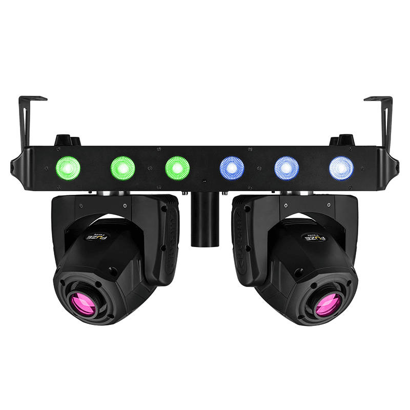 BEAMZ FUZE TWIN LED MOVING HEAD BAR 1x 75W 6x 15W RGBW