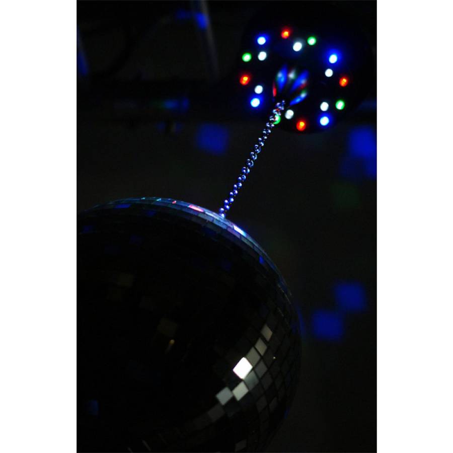 BEAMZ MBW18LED LED BATTERY MIRROR BALL MOTOR RGBW