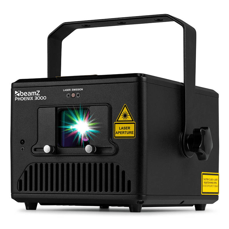 BEAMZ PHOENIX3000 ANALOG LASER RGB 3W