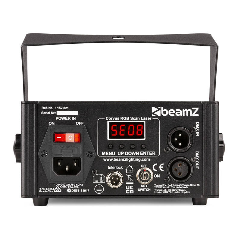 BEAMZ CORVUS LASER RGB