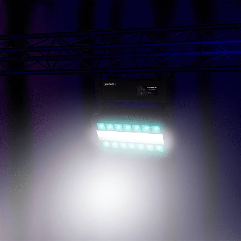 BEAMZPRO NUKE1 LED COMBI IP65 96x 10W STROBE 14x 40W BEAM RGBWCW