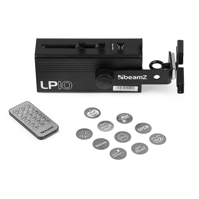 BEAMZ LP10 LED LOGO/GOBO PROJECTOR 1x 10W CW