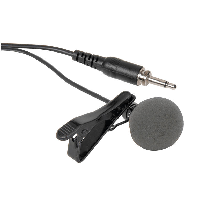 CHORD LM-35 LAPEL MICROPHONE BLACK 3.5mm