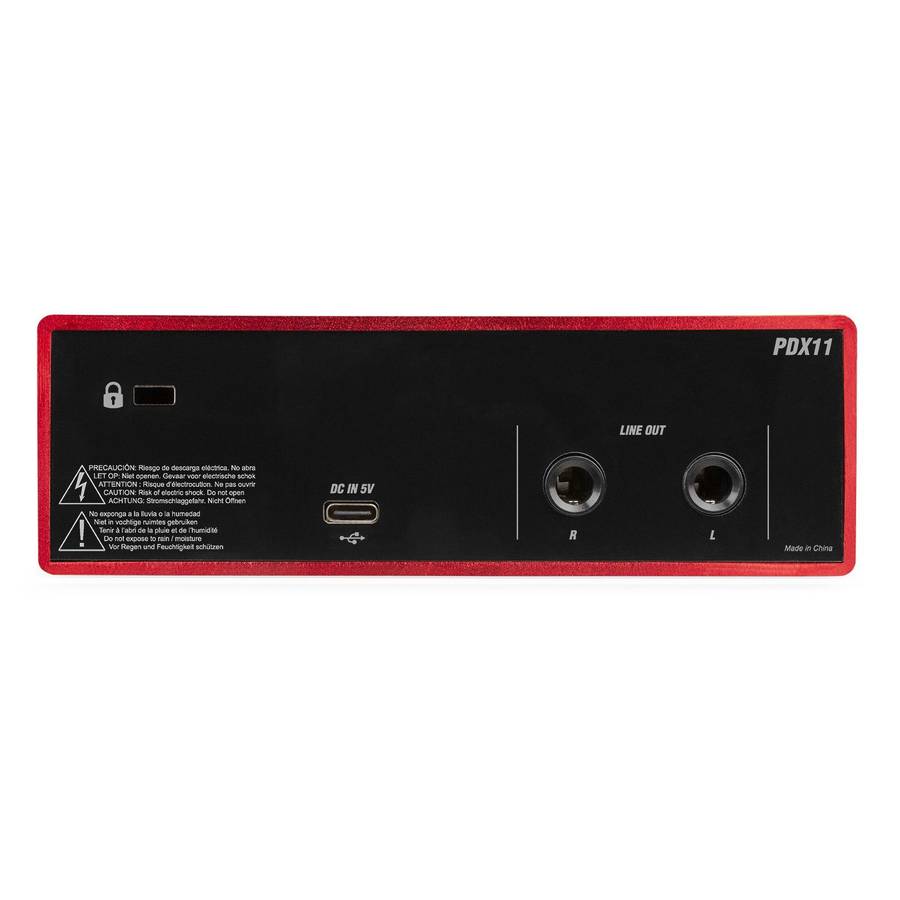 PDM PDX11 USB AUDIO INTERFACE SINGLE CHANNEL