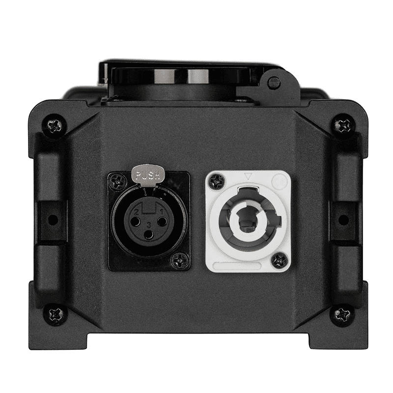 PDC ADAPTOR PSB35 POWERCON IN TO 4x SHUKO OUT WITH WIRELESS DMX