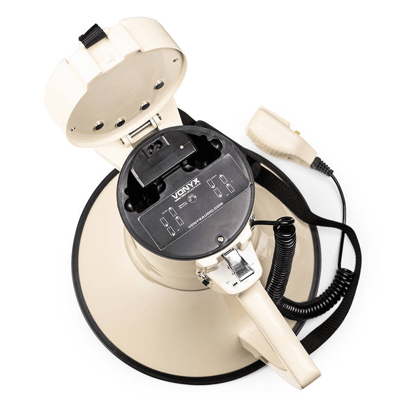 Vonyx - MEG120 MEGAPHONE 120W WITH RECORD AND SIREN