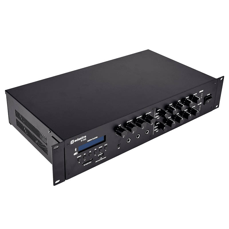 ADASTRA V-122 100V MIXER AMPLIFIER 2x 120W USB/BT/FM/DAB+