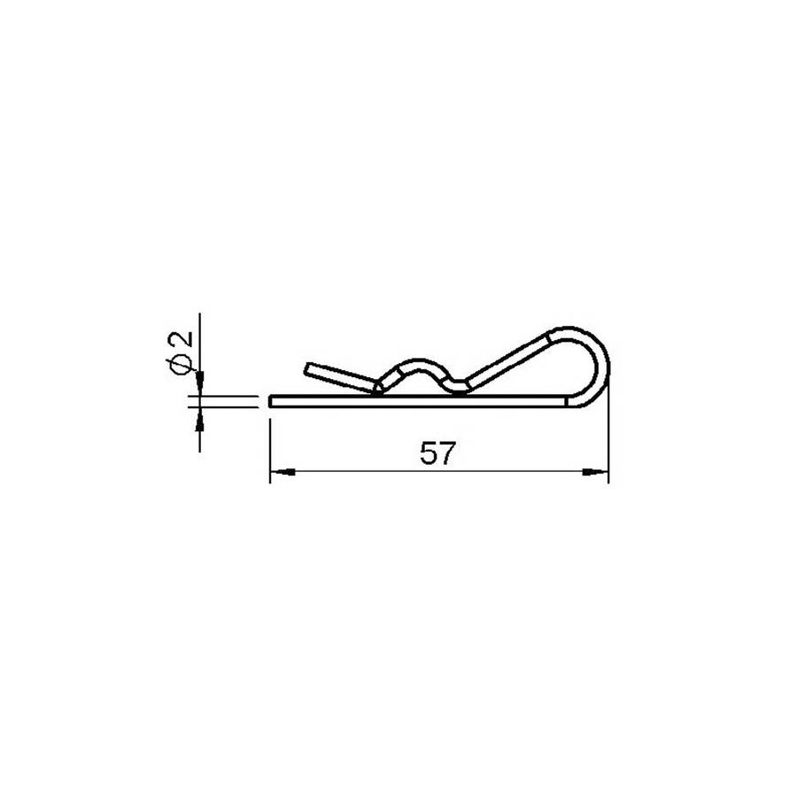 ALUSTAGE TRUSS SAFETY CLIP