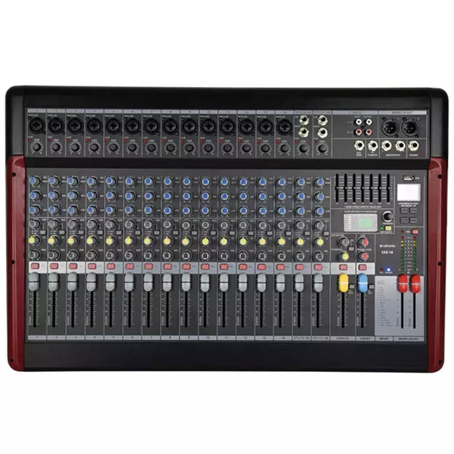 CITRONIC CSX-18 MUSIC MIXER USB/MP3/BT/DSP/REC