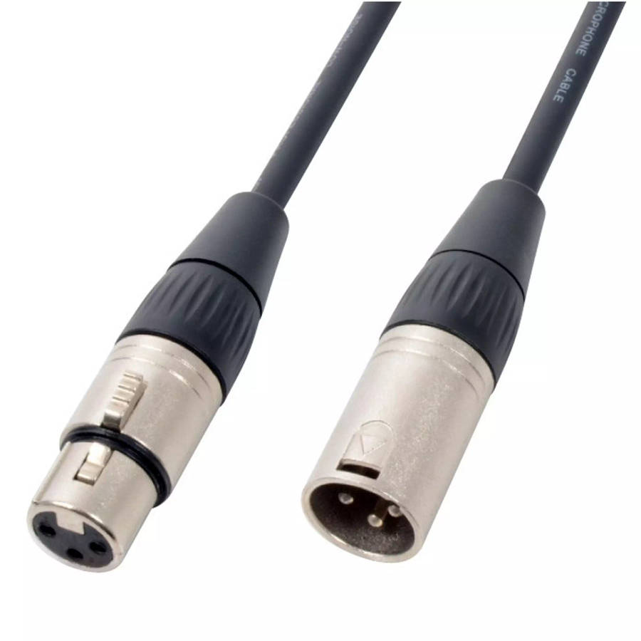PDC CX100-6 DMX LEAD XLR MALE  - XLR FEMALE 6M