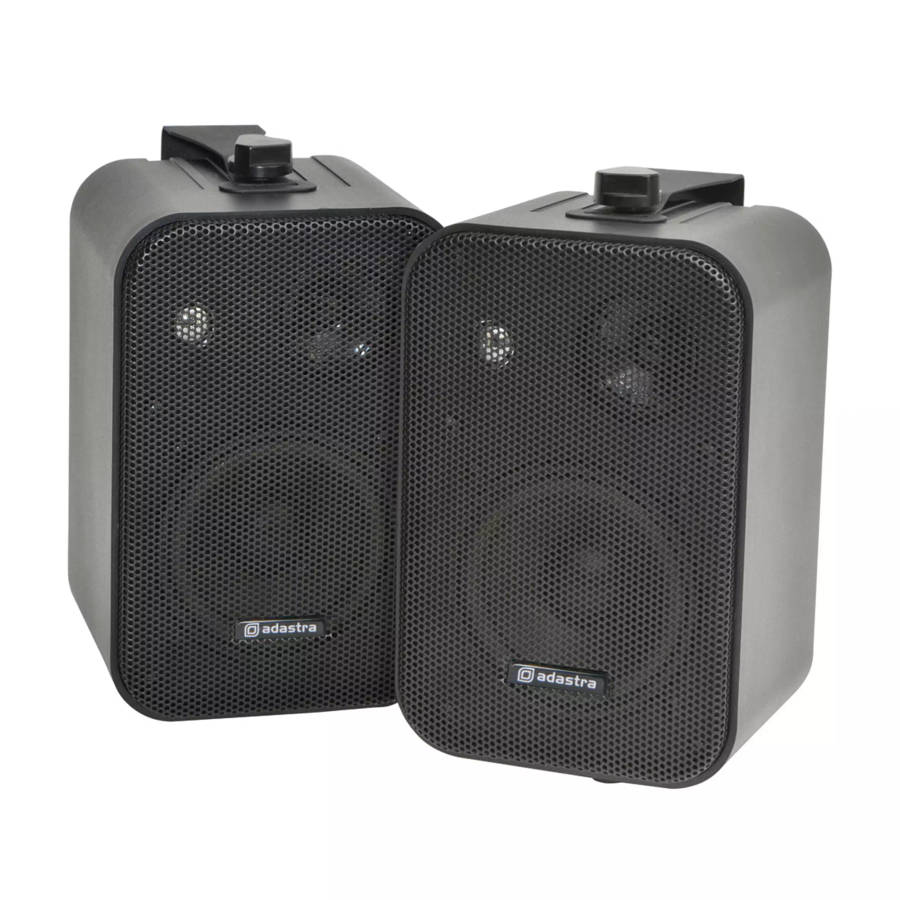 ADASTRA BP30V-B WALL MOUNT SPEAKER 4INCH BLACK 30W 100V