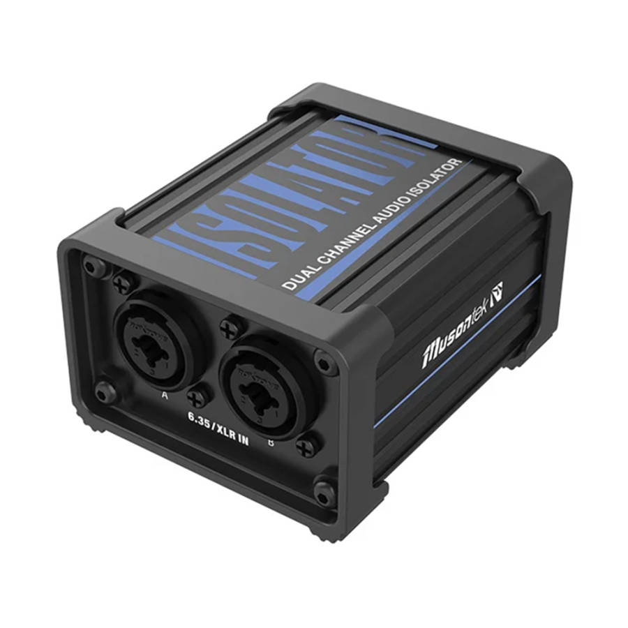 ROXTONE MUSONTEK DUAL CHANNEL AUDIO ISOLATOR