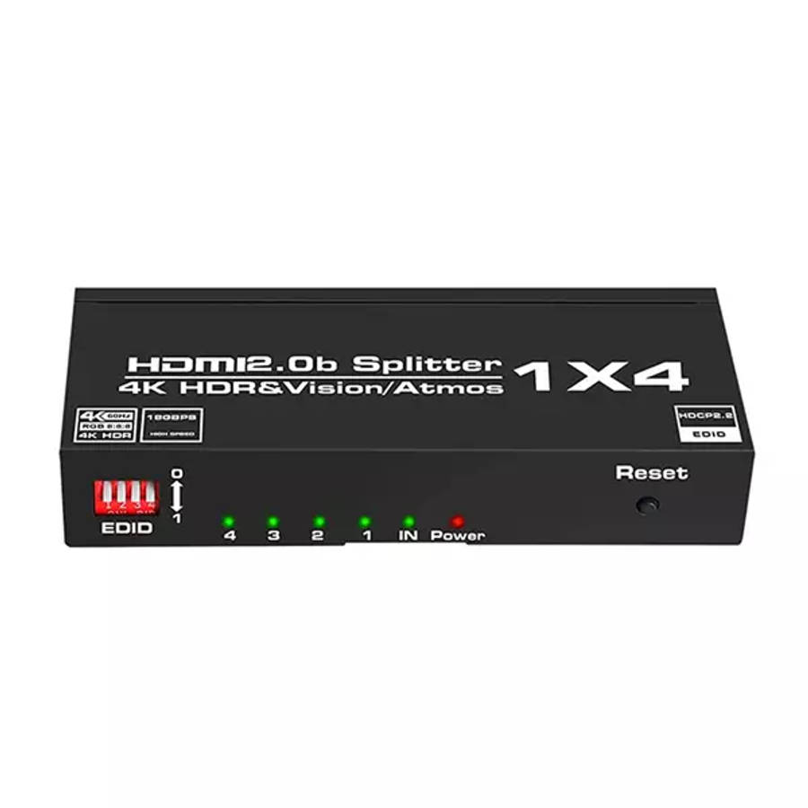 TVA HDMI SPLITTER 1IN 4 OUT AUTO EDID