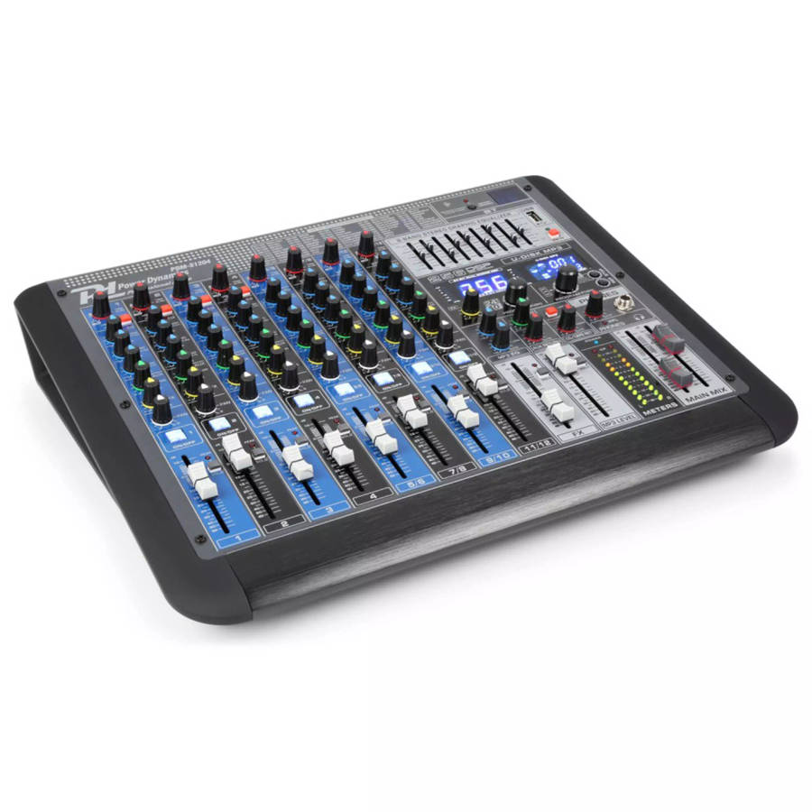 PDM PDM-S1204 MUSIC MIXER BT/MP3/USB/DSP 12CH