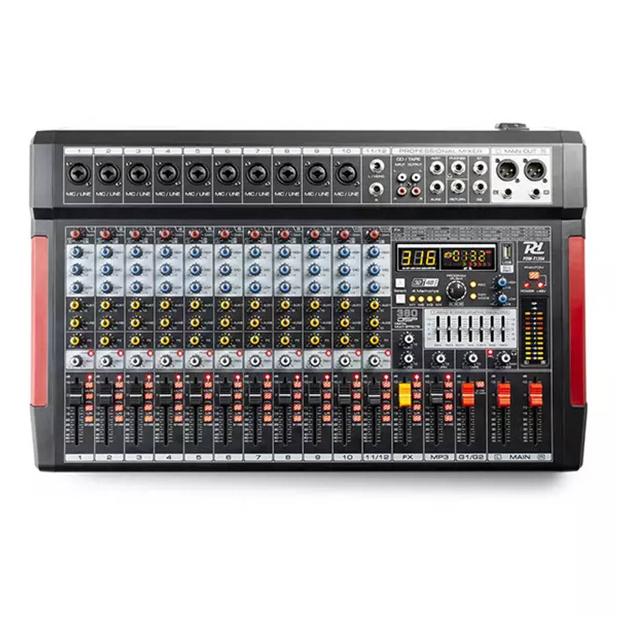 PDM PDM-T1204 MUSIC MIXER DSP/MP3 12CH