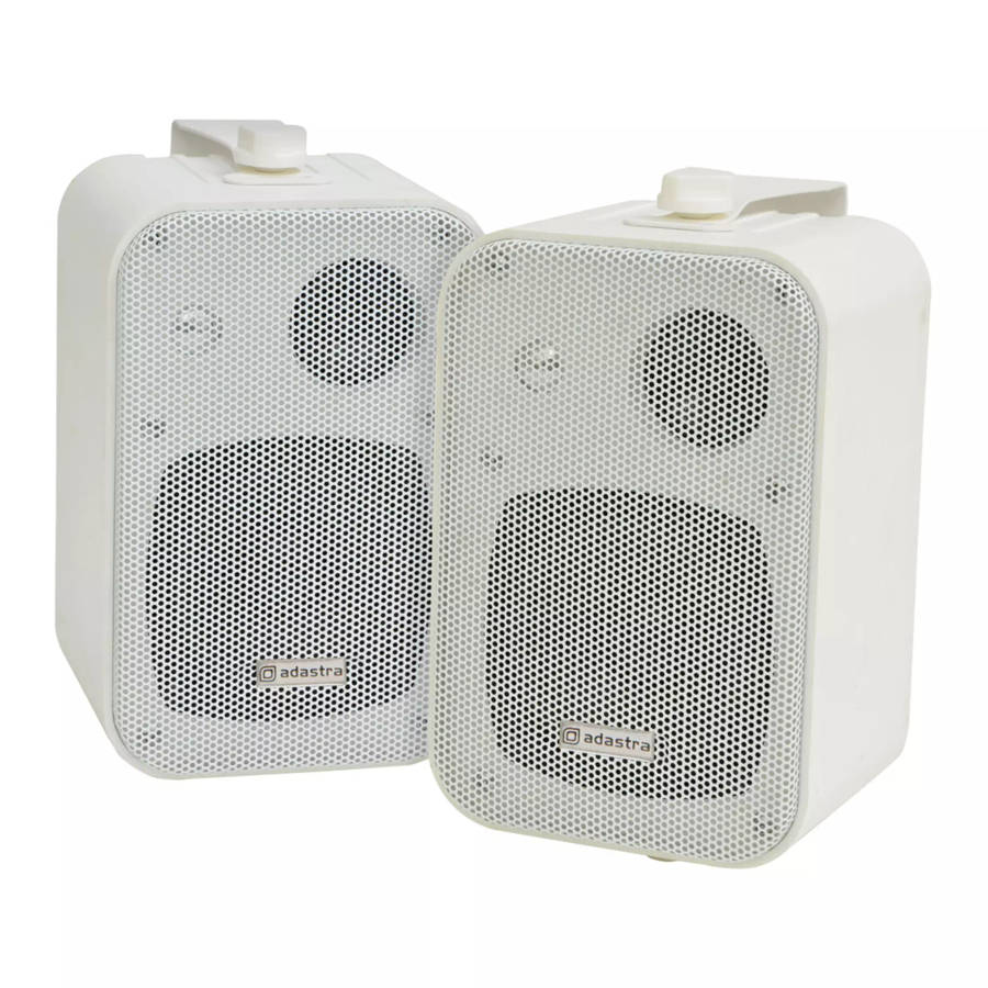 ADASTRA B30V-W WALL MOUNT SPEAKER 4INCH WHITE 30W 100V