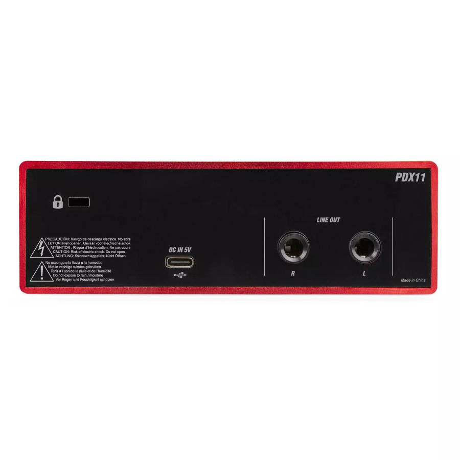 PDM PDX11 USB AUDIO INTERFACE SINGLE CHANNEL