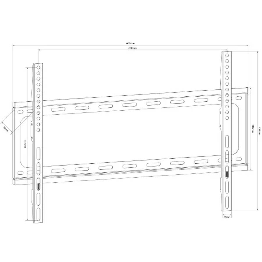 AVLINK SF601 TV WALL BRACKET FIXED 32INCH - 75INCH