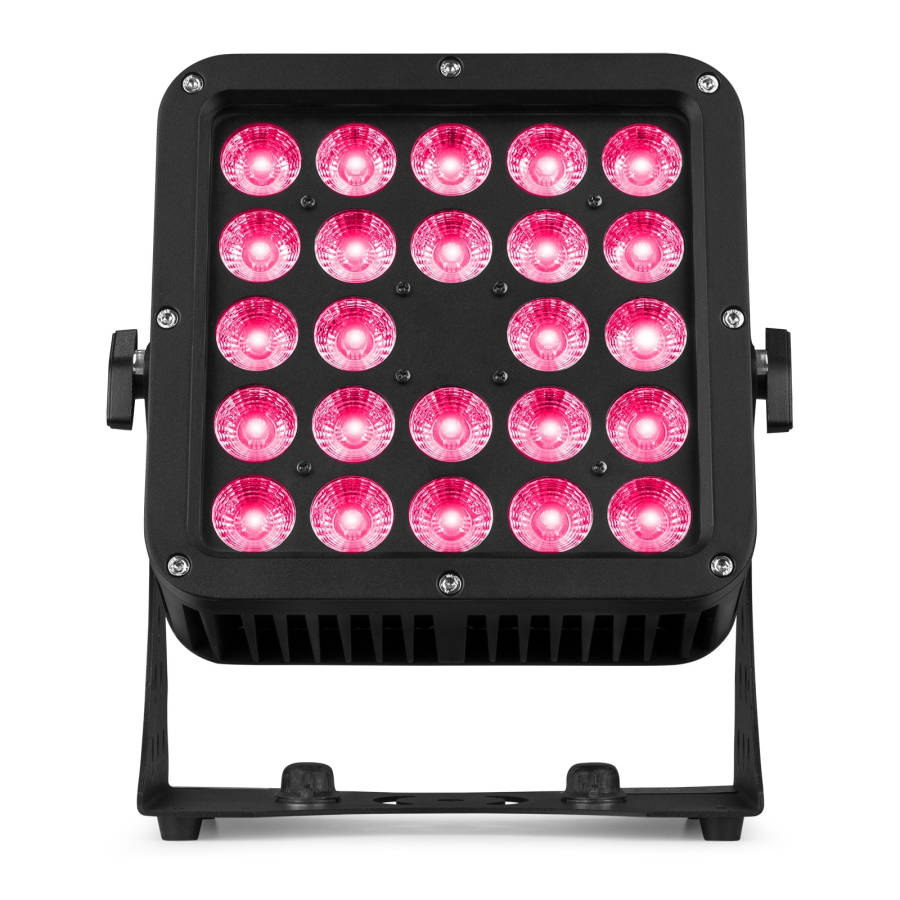 BEAMZPRO STARCOLOR200 LED FLOOD LIGHT IP65 24X 10W RGBW