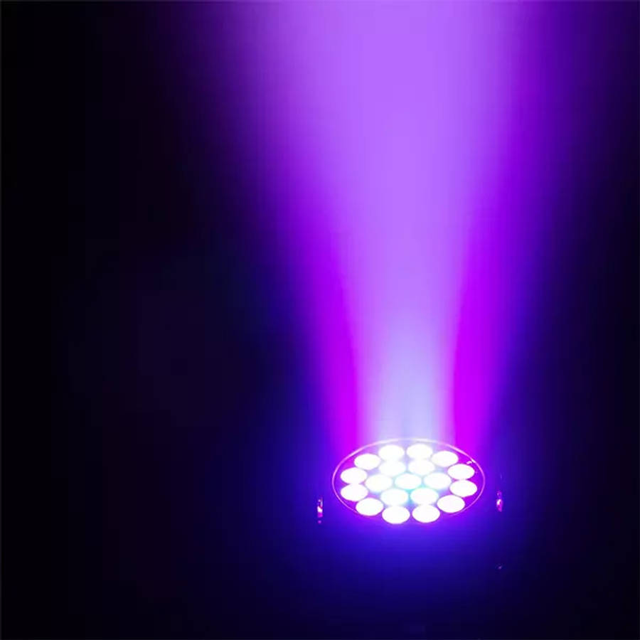 BEAMZ FUZE1910 LED MOVING HEAD WASH WITH RING CONTROL 19x 10W RGBW