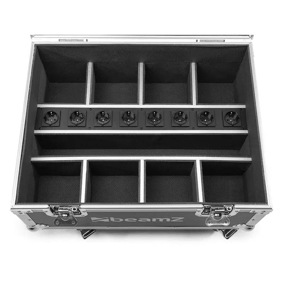 BEAMZ FCC9 FLIGHTCASE FOR 8X BBP9
