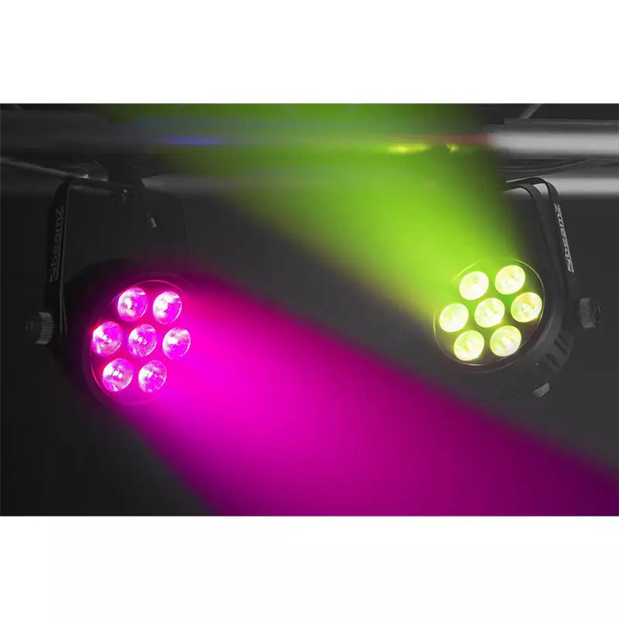 BEAMZPRO BAC500 LED PAR 7x 14W RGBACWWWUV IP20