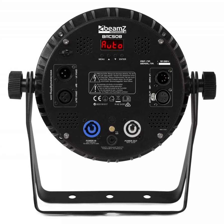 BEAMZPRO BAC508 LED PAR IP20 12x 14W RGBACWWWUV