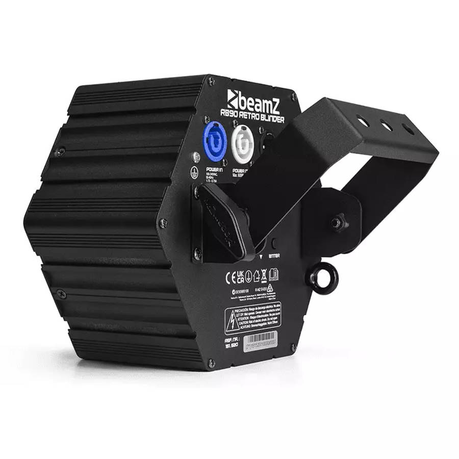 BEAMZ RB90 LED DECO RETRO BLINDER IP20 3x 30W RGBA