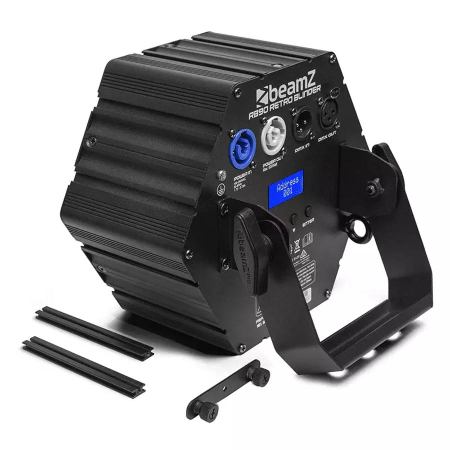 BEAMZ RB90 LED DECO RETRO BLINDER IP20 3x 30W RGBA