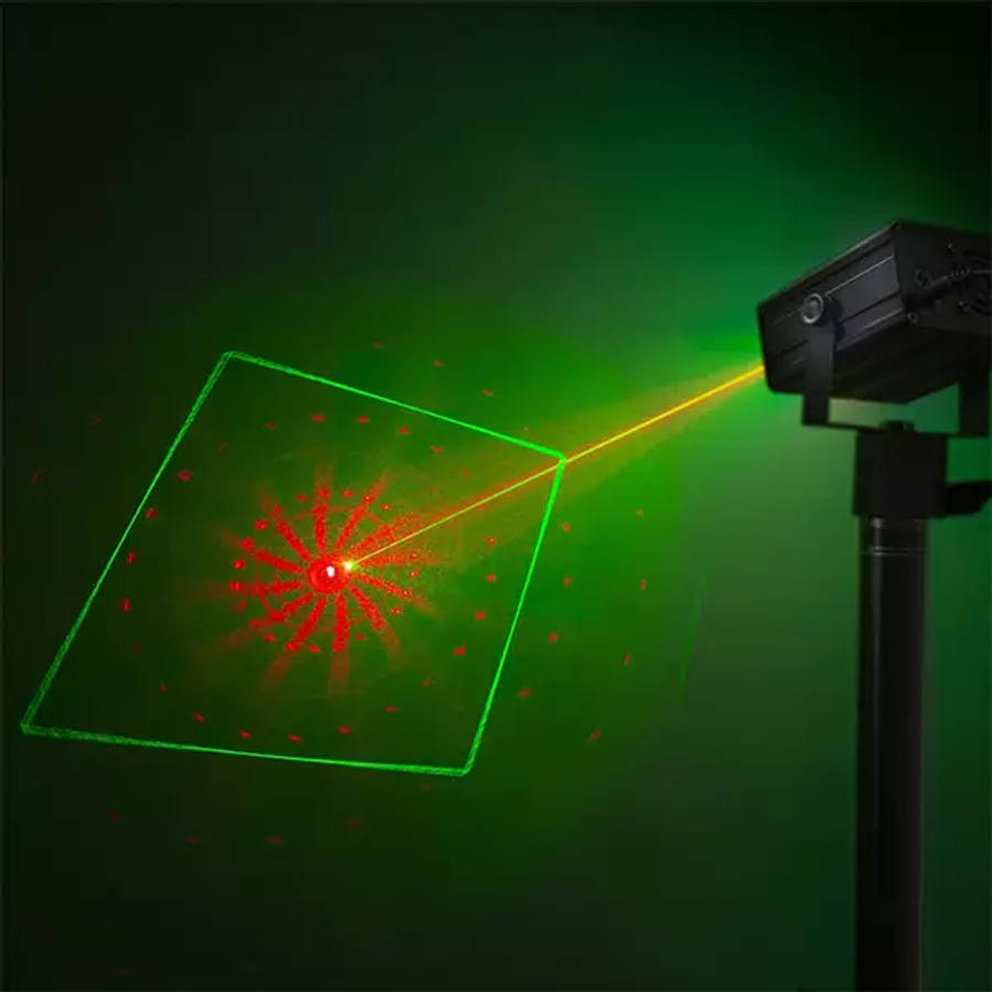 BEAMZ ACRUX LASER QUATRO RG RGBW LED