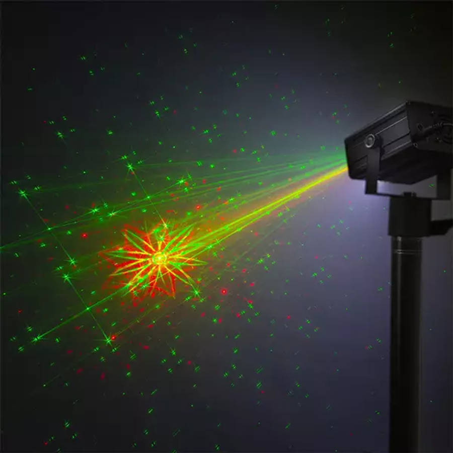 BEAMZ ACRUX LASER QUATRO RG RGBW LED