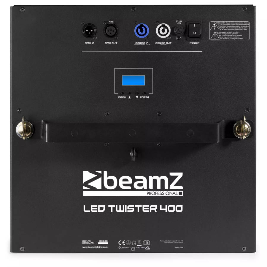BEAMZ LEDTWIST LED TWISTER 400 FAN RGB DMX