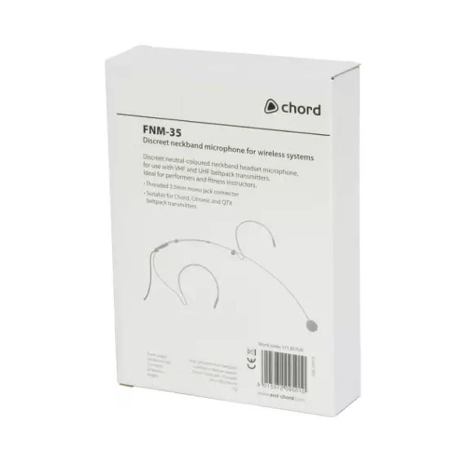 CHORD FNM-35 NECKBAND MICROPHONE BEIGE 3.5mm