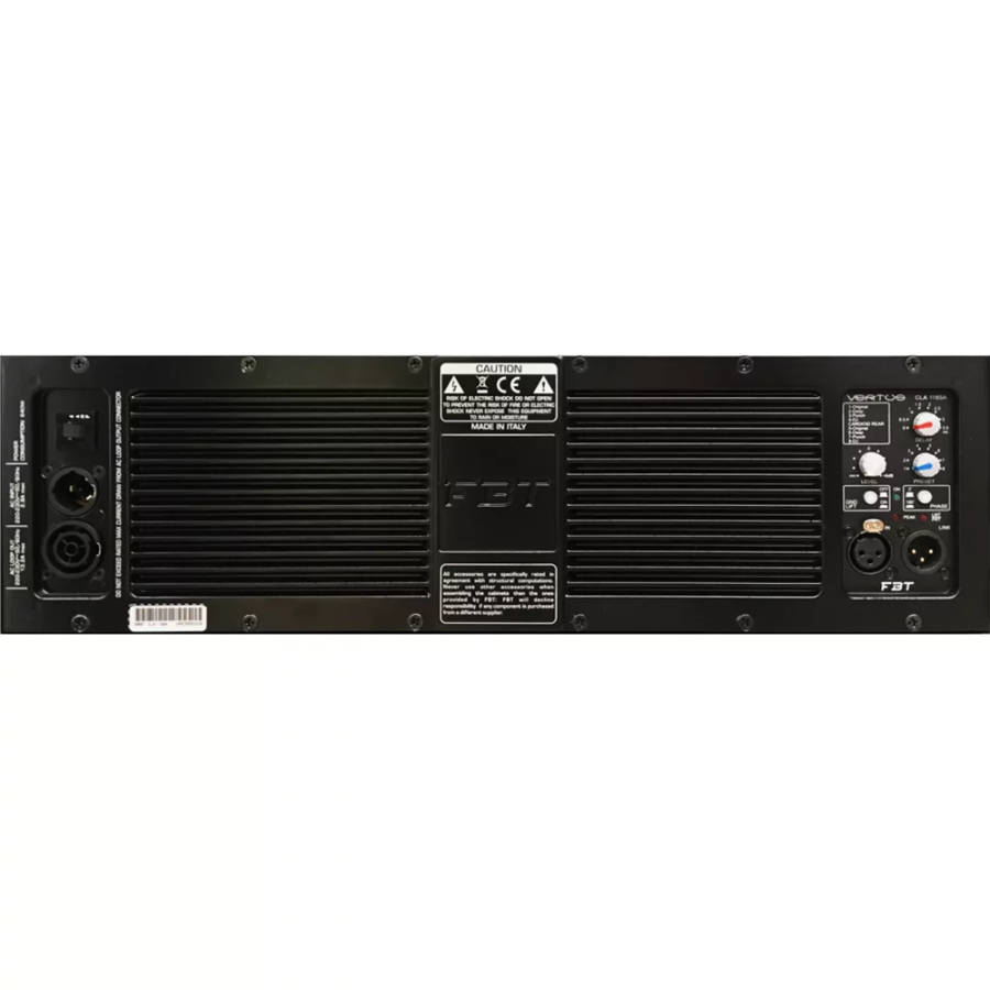FBT VERTUSCLA4062A COLUMN SPEAKER SYSTEM ACTIVE 4X 6.5INCH BLACK 600W + 300W