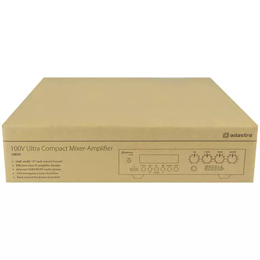 ADASTRA UM30 MIXER AMPLIFIER 100V 30W