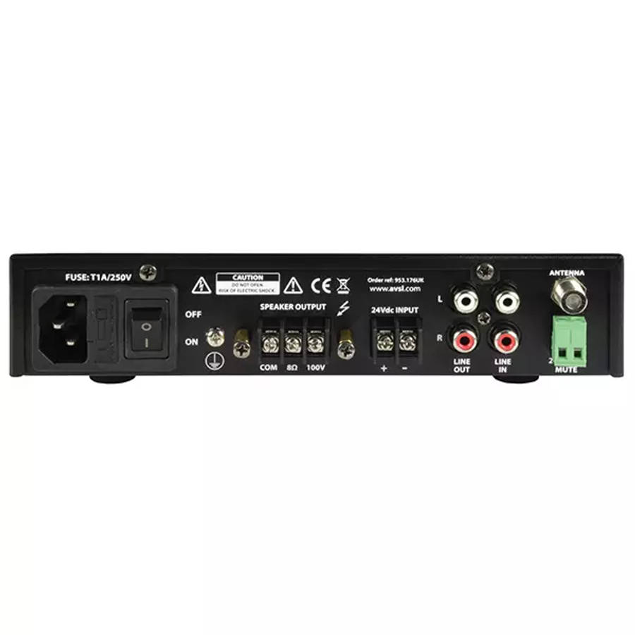 ADASTRA UM60 MIXER AMPLIFIER USB/FM/BT 100V 60W