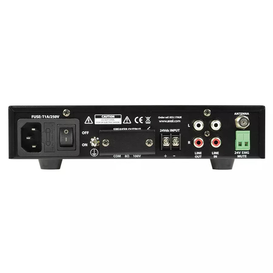 ADASTRA UM90 MIXER AMPLIFIER USB/FM/BT 100V 90W