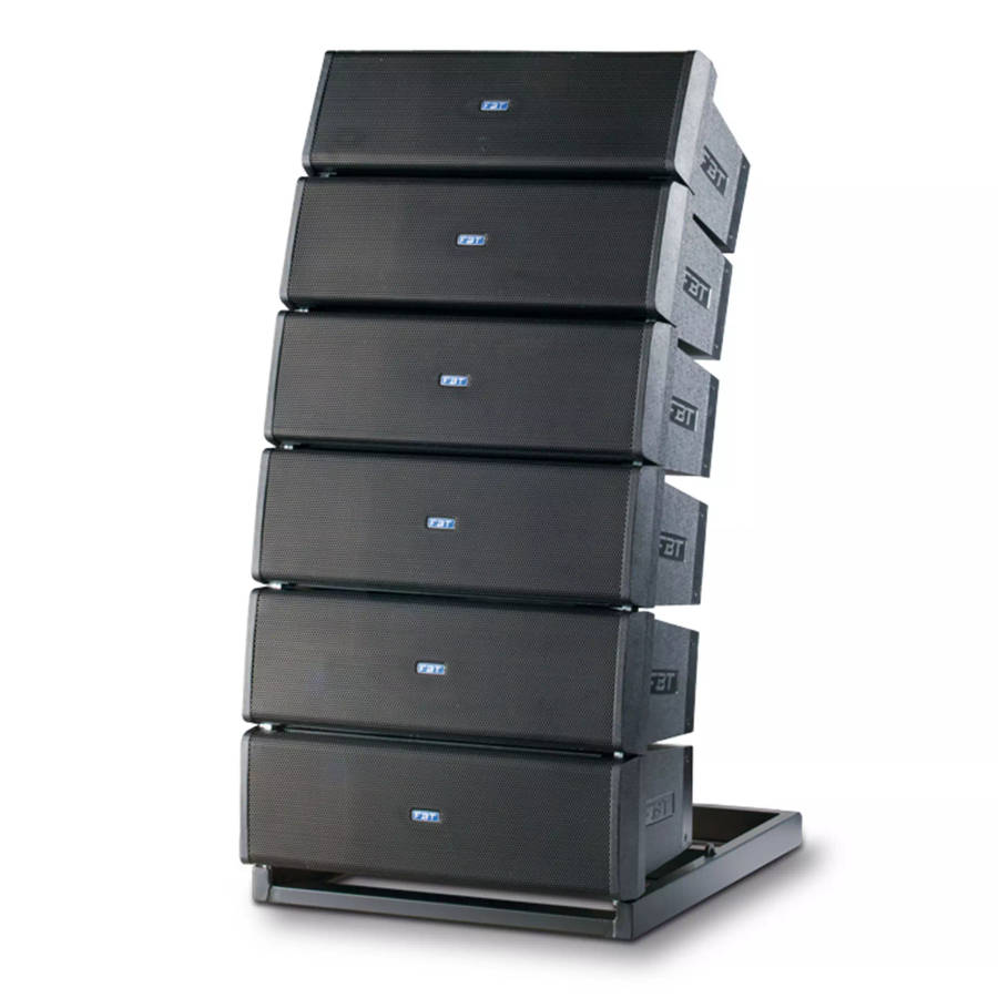 FBT MITUS206LA 2x 6.5INCH ACTIVE LINE ARRAY SPEAKER BLACK 600W + 300W