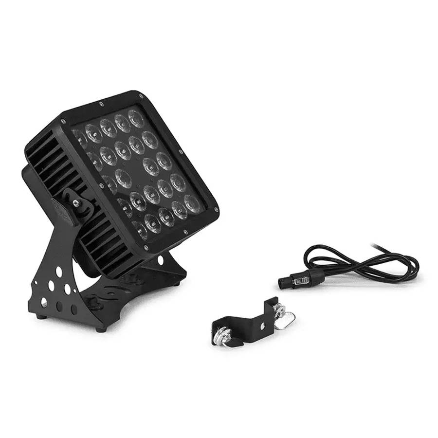 BEAMZPRO STARCOLOR205 LED FLOOD LIGHT IP65 24X 10W RGBA