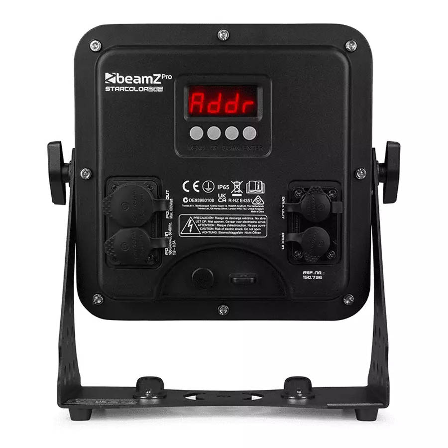 BEAMZPRO STARCOLOR205 LED FLOOD LIGHT IP65 24X 10W RGBA